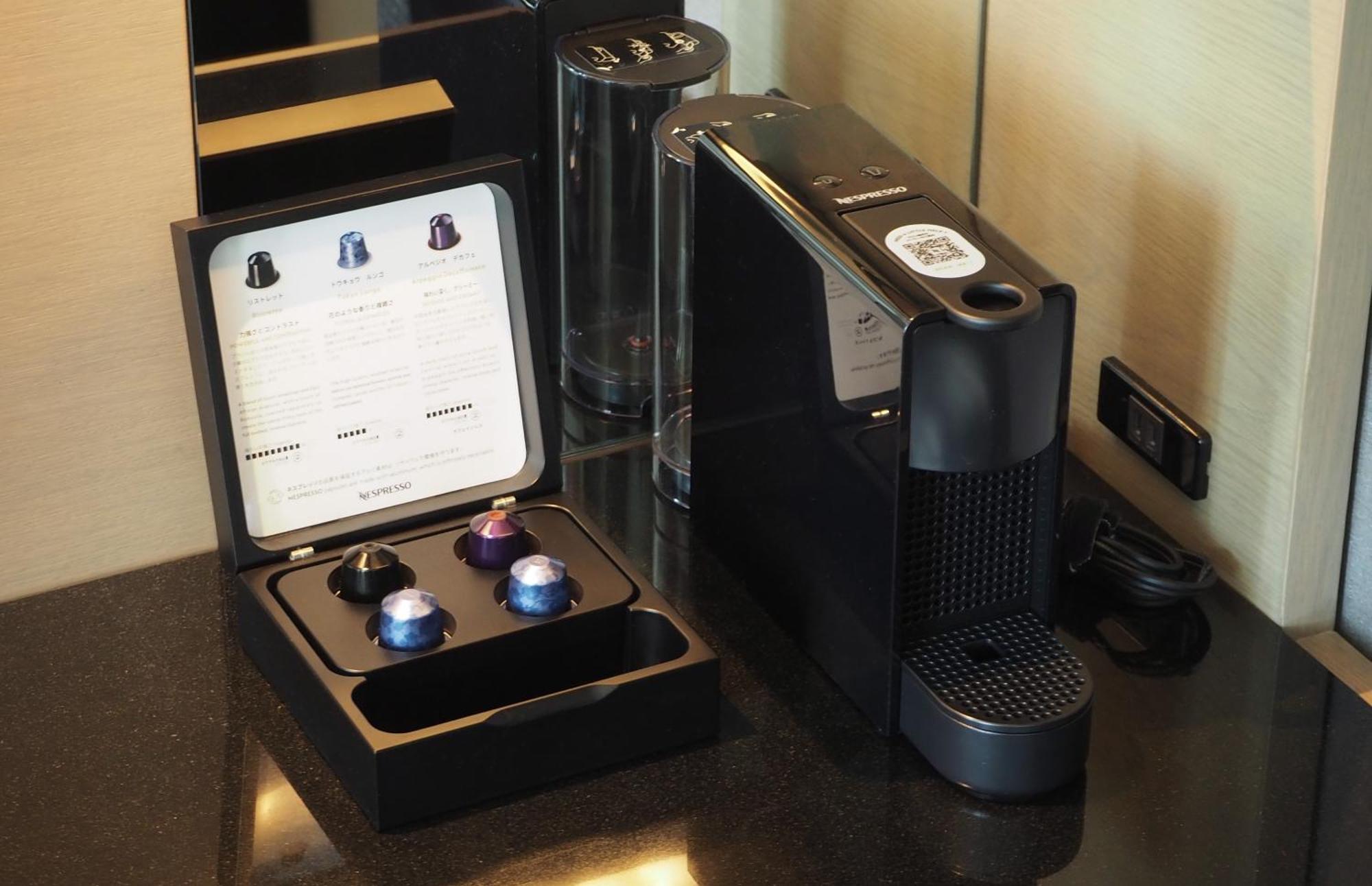 Hotel New Otani Tokyo The Main Екстер'єр фото A Nespresso coffee machine